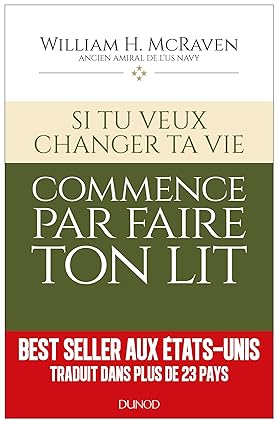 Si tu veux changer ta vie... commence par faire ton lit